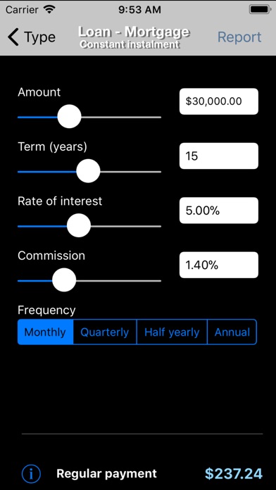 Abanfin Financial Tools screenshot 2