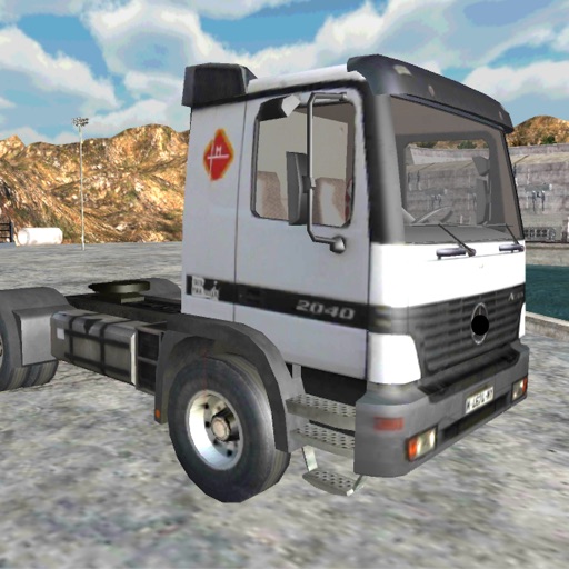 Driving Pick-Up Truck 3D icon