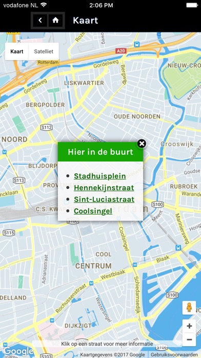 Straatnamen van Rotterdam screenshot 2