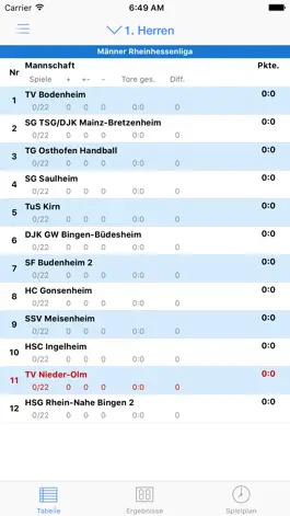 Game screenshot TV Nieder-Olm Handball mod apk
