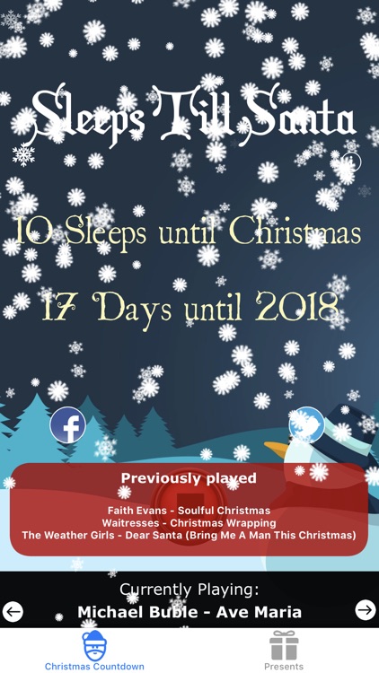 Sleeps untill Christmas