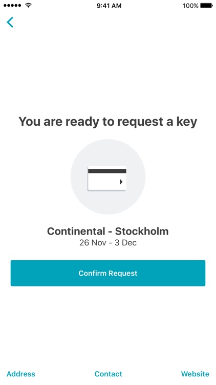 Scandic Continental Key