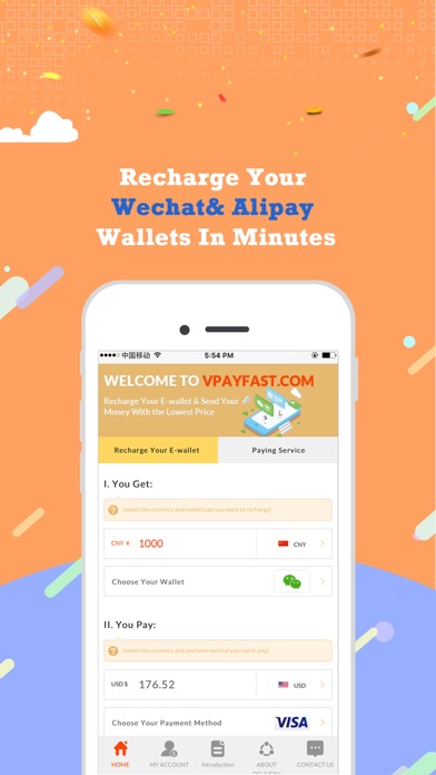 Vpayfast Money Transfer App By Fuwang Zhu Ios United - 