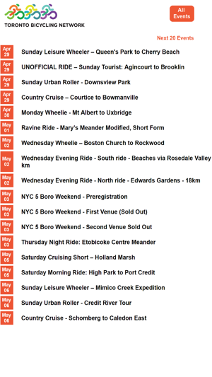 Toronto Bicycling Network(圖2)-速報App