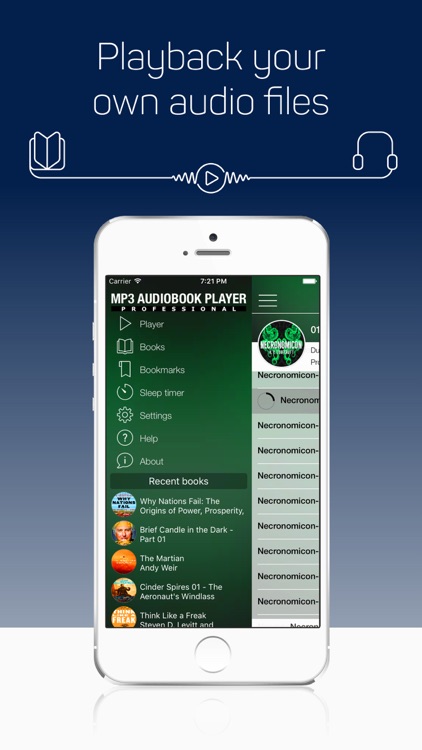 MP3 Audiobook Player Pro screenshot-3