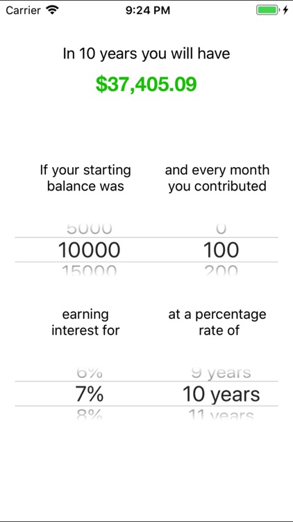 Quick Interest Calculator