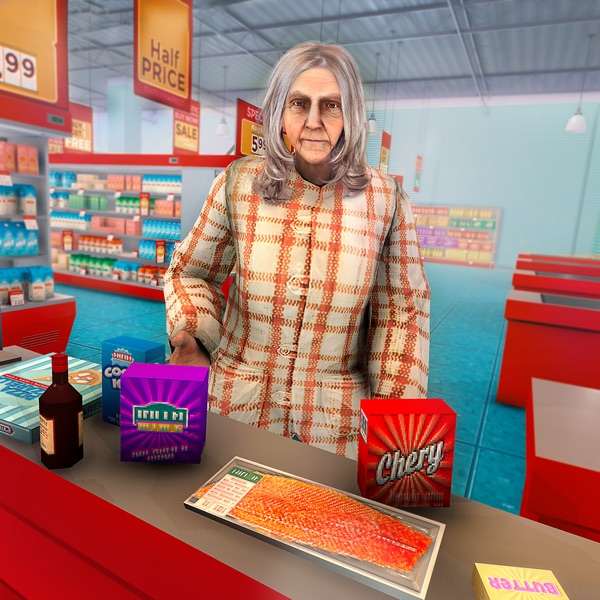 HAPPY GRANNY SHOPPING MARKET HAPPY GRANNY SHOPPING MARKET
