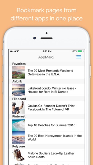 AppMarq - Bookmark for Apps(圖1)-速報App