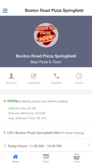 Boston Road Pizza Springfield screenshot 4