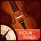 Precision music tool that quickly will help you tune your violin 