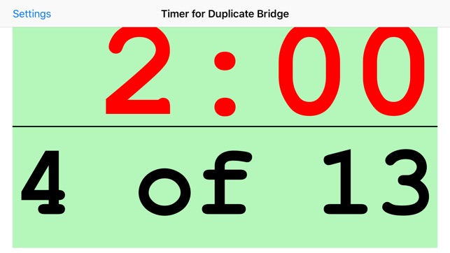 Timer for Duplicate Bridge(圖4)-速報App