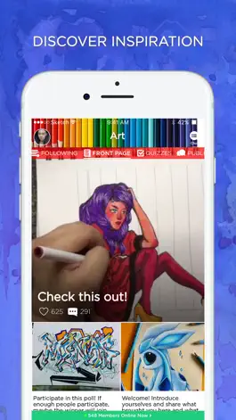 Game screenshot Art & Drawing Amino mod apk