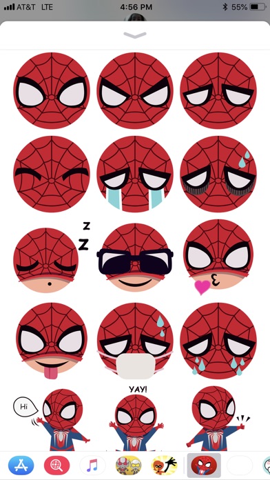 Spider-Man Game Stickers screenshot 3