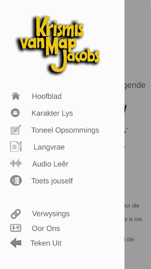 Krismis van Map Jacobs App