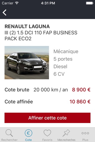 La Centrale - voiture occasion screenshot 4