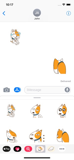 Cool Dog Animated Sticker(圖2)-速報App