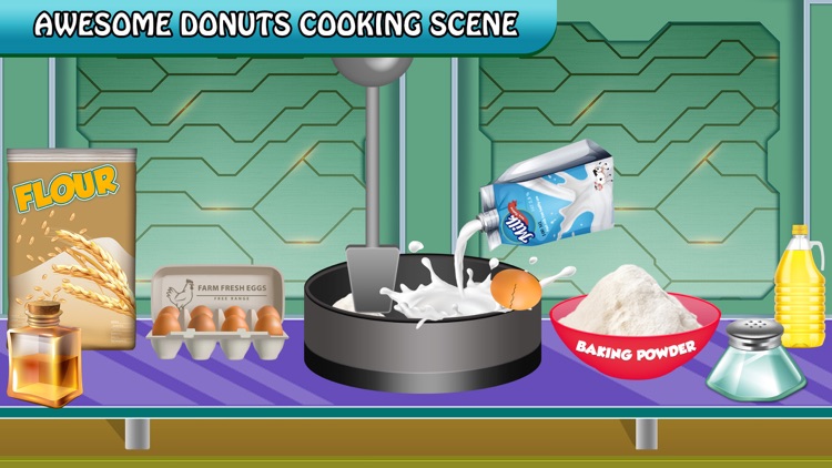 Donuts Cooking Factory