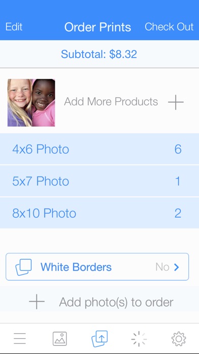 McBain Camera Photo Printing Screenshot on iOS