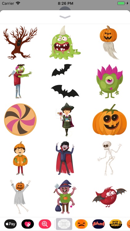 Happy Halloween Evil Sticker