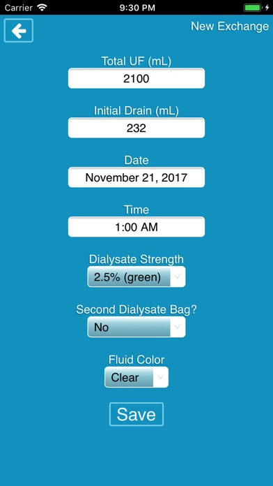 D-Track - Dialysis Tracker screenshot 3