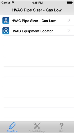 HVAC Pipe Sizer - Gas Low(圖1)-速報App