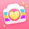 •BeautyCam helps you look your best, even in photos taken on mobile phones