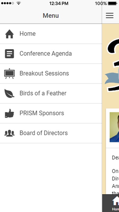 PRISM Conference screenshot 2