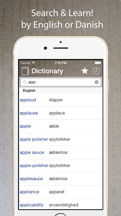 Danish English Dictionary Pro