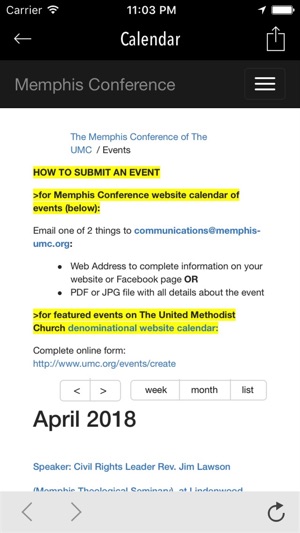 Memphis Conference UMC(圖4)-速報App
