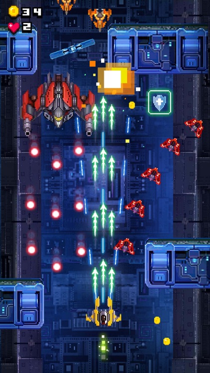 Space War - Pixel Shooter screenshot-4