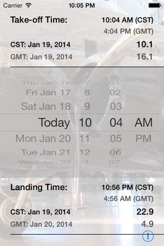 Flight Time Converter screenshot 2