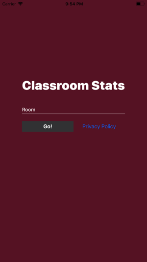 Classroom Stats