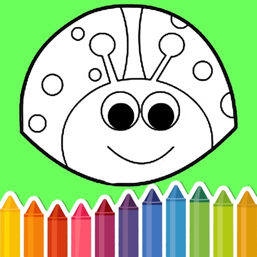 Lady Bug Painting Games Coloring Book