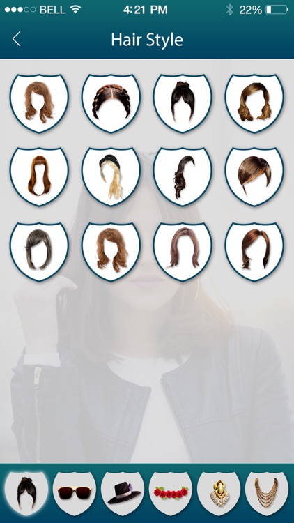 Girl Hair Style Photo Editor screenshot-4