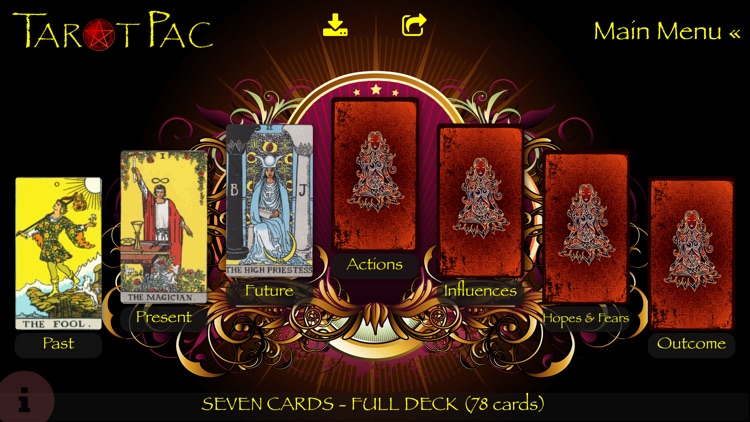 TarotPac Tarot Cards