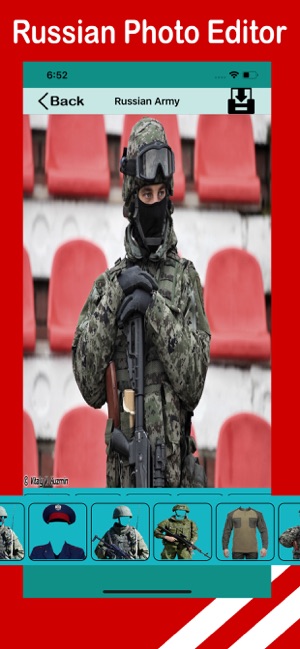 Russian Army Uniform Changer(圖2)-速報App