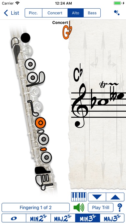 Fingering Woodwinds for iPhone