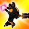 Ninja Run in Candy world funny in Ninja Candy Run Game