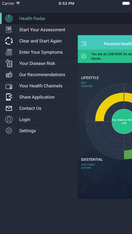 Personal Health Radar