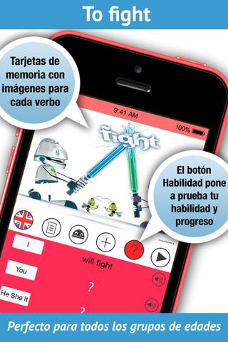 Learn English Verbs. LearnBots screenshot 3