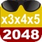 The goal of the game is to merge numbers to get to 512, or 2048, or 8192