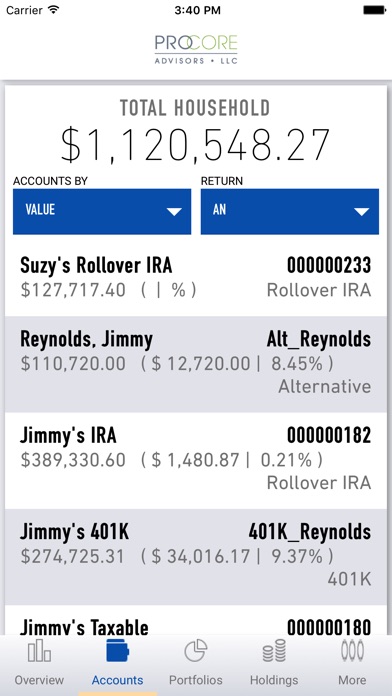 ProCore Advisors screenshot 3