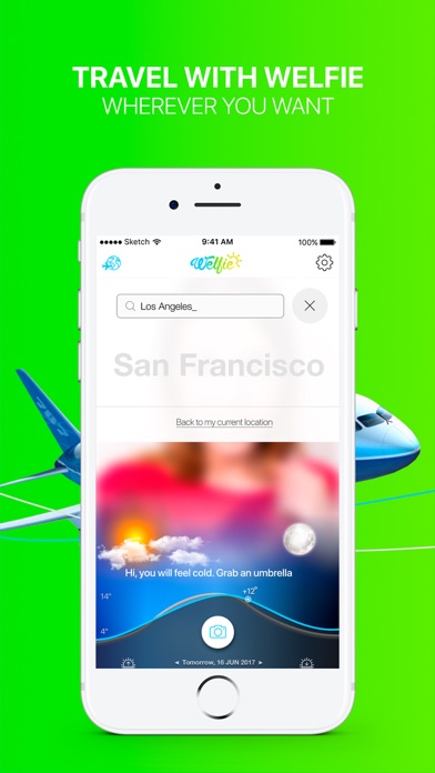 Welfie smart weather companion screenshot 2