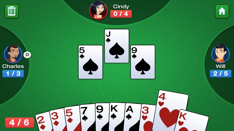 Simple Whiz Spades - Card Game