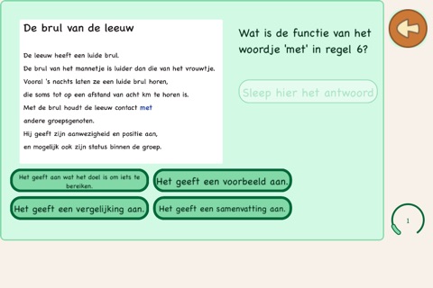 Begrijpend lezen; De savanne screenshot 3