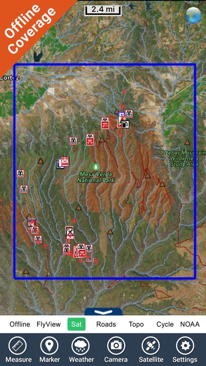 Mesa Verde National Park - GPS Map Navigator screenshot-4