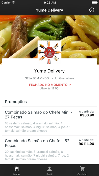 How to cancel & delete Yume Restaurante Delivery from iphone & ipad 2