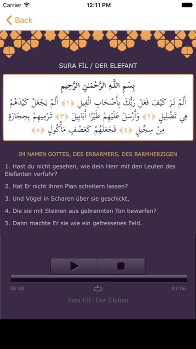 Koran Lernen screenshot 4