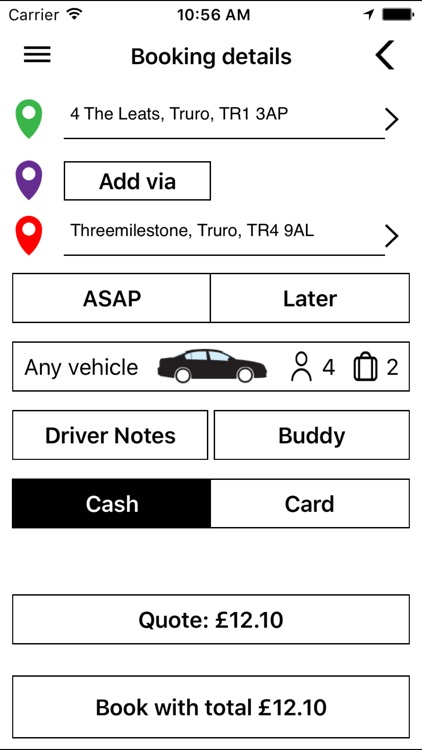 A2B Taxis (Truro & Falmouth)