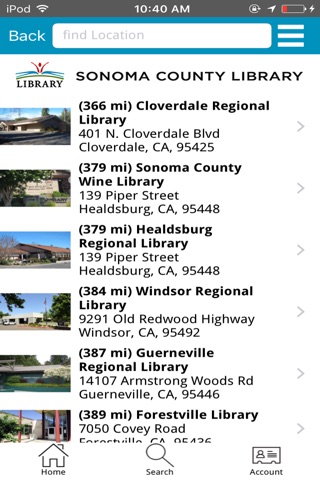 SonomaLib County Library screenshot 4